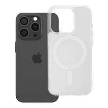 Заредете изображение във визуализатора на галерията – Гръб Clear Fusion Mag Cover за iPhone 15 PRO с MagSafe - бял
