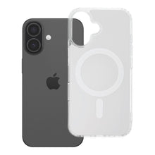 Заредете изображение във визуализатора на галерията – Гръб Clear Fusion Mag Cover за iPhone 16 с MagSafe - бял
