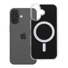 Заредете изображение във визуализатора на галерията – Гръб Clear Fusion Mag Cover за iPhone 17 с MagSafe - черен
