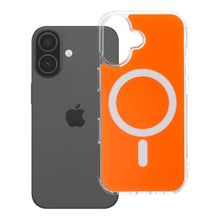 Заредете изображение във визуализатора на галерията – Гръб Clear Fusion Mag Cover за iPhone 17 с MagSafe - оранжев Hermes
