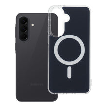 Заредете изображение във визуализатора на галерията – Гръб Clear Fusion Mag Cover за Samsung A37 с MagSafe - тъмносин
