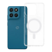 Заредете изображение във визуализатора на галерията – Гръб Clear Mag Cover (MID) за Motorola G57 / G57 Power с MagSafe - прозрачен
