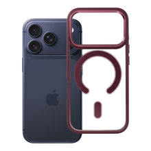 Заредете изображение във визуализатора на галерията – Гръб Color Edge Mag Cover за iPhone 18 Pro / 17 Pro с MagSafe - бордо
