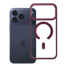 Заредете изображение във визуализатора на галерията – Гръб Color Edge Mag Cover за iPhone 18 Pro Max / 17 Pro Max с MagSafe - бордо
