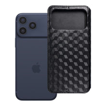 Заредете изображение във визуализатора на галерията – Калъф тип книга Cubic Book за iPhone 17 PRO MAX / 18 PRO MAX - черен

