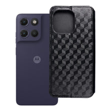 Заредете изображение във визуализатора на галерията – Калъф тип книга Cubic Book за Motorola G17 - черен
