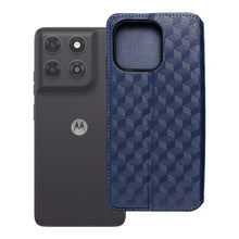 Заредете изображение във визуализатора на галерията – Калъф тип книга Cubic Book за Motorola G37 POWER - син
