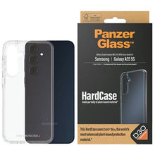 Заредете изображение във визуализатора на галерията – PanzerGlass HardCase with D3O® Bio and Military Grade certification for Samsung Galaxy A55 5G - transparent
