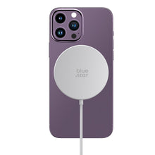 Заредете изображение във визуализатора на галерията – Wireless charger BLUE STAR Charing Pad 15w compatible with MagSafe white

