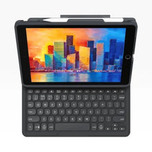 Заредете изображение във визуализатора на галерията – ZAGG Keyboard Pro Keys case for iPad 10.2" with keyboard - black
