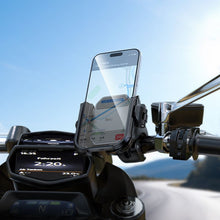 Заредете изображение във визуализатора на галерията – Motorcycle/bicycle holder ( 4,5“ – 7” ) Hoco H104 black
