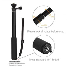 Заредете изображение във визуализатора на галерията – Tech-Protect monopad for GoPro Hero with selfie stick up to 92cm - black
