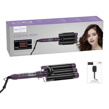Заредете изображение във визуализатора на галерията – Curling hair styler Hoco DAR38 purple

