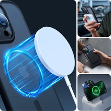 Заредете изображение във визуализатора на галерията – Tech-Protect MagMat MagSafe case for iPhone 11 - transparent
