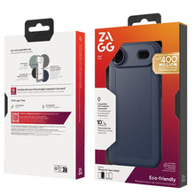 Заредете изображение във визуализатора на галерията – ZAGG case LUXE SNAP compatible with MagSafe for IPHONE 17 Air navy
