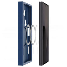 Заредете изображение във визуализатора на галерията – DUX DUCIS case YIND compatible with MagSafe for SAMSUNG Z Fold 8 Ultra dark blue
