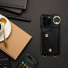 Заредете изображение във визуализатора на галерията – Wallet Case WONDER for IPHONE 12 / 12 PRO black
