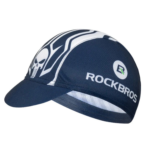 Rockbros MZ10019 cycling cap with peak - blue