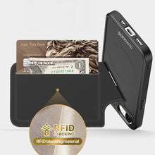 Заредете изображение във визуализатора на галерията – DUX DUCIS case RAFI II MAG with stand compatible with MagSafe for IPHONE 16e black
