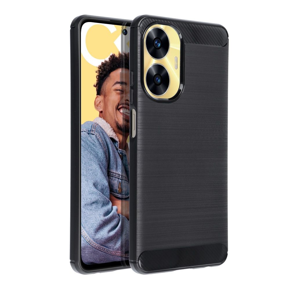 Гръб CARBON за REALME C55 черен