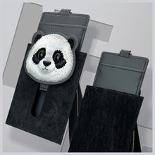 Заредете изображение във визуализатора на галерията – NIMMY card wallet BIG EYED PET 2.0 Panda black

