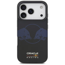 Заредете изображение във визуализатора на галерията – RED BULL case for IPHONE 17 Pro compatible with MagSafe RBHMP17L24HIDBV (IML Transparent PC Two Bulls) navy

