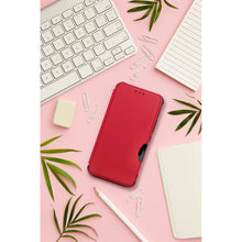 Заредете изображение във визуализатора на галерията – Flip case for Xiaomi Redmi 17 4G / 17 5G EU Razor Book red
