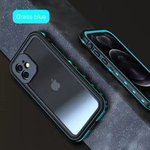 Заредете изображение във визуализатора на галерията – Waterproof case SHELLBOX DOT for IPHONE 12 black
