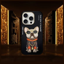 Заредете изображение във визуализатора на галерията – NIMMY case GLASSES COOL DOG for IPHONE 16 Pro Max black
