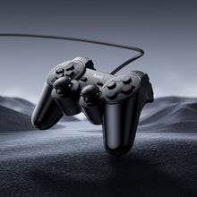 Заредете изображение във визуализатора на галерията – Wire gamepad Hoco for PC Fast Link GA3 black
