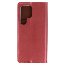 Заредете изображение във визуализатора на галерията – Smart Magneto Case for Samsung Galaxy M15 5G burgundy
