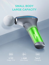 Заредете изображение във визуализатора на галерията – SKG F5-EN massage gun for the whole body - gray
