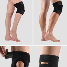 Заредете изображение във визуализатора на галерията – Rockbros LF1106M sports protector for patella and knee joint, size M - black (2 pcs.)
