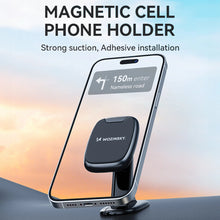 Заредете изображение във визуализатора на галерията – Wozinsky WUMTD magnetic phone holder for car dashboard - black
