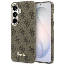 Заредете изображение във визуализатора на галерията – GUESS case for SAMSUNG S26 GUHMS26S5P4FWMSW (4G Script MagSafe) brown
