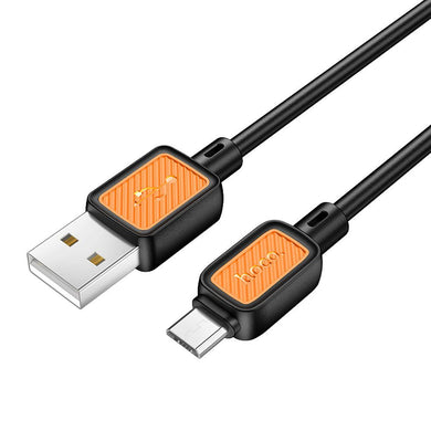 HOCO cable USB A to Micro USB 2,4A X108 1 m black