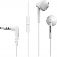 Заредете изображение във визуализатора на галерията – Wired Headphones PANASONIC RP-TCM55E white
