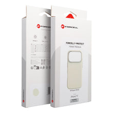 Заредете изображение във визуализатора на галерията – Case for iPhone 17 Forcell F-Protect Frame Premium compatible with Magsafe antique white 
