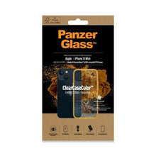 Заредете изображение във визуализатора на галерията – PanzerGlass ClearCase Antibacterial Military Grade Certified Case for iPhone 13 Mini - Transparent Yellow
