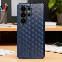 Заредете изображение във визуализатора на галерията – Flip case for Xiaomi Redmi 17 4G / 17 5G EU Cubic Book blue
