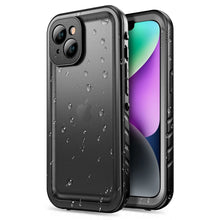 Заредете изображение във визуализатора на галерията – Tech-Protect ShellBox waterproof IP68 case for iPhone 14 - black
