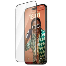 Заредете изображение във визуализатора на галерията – PanzerGlass Re:fresh Glass for iPhone 15 Pro Max with a positioner

