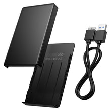 Заредете изображение във визуализатора на галерията – Hard drive enclosure HDD 2,5" SATA USB 3.0 to Micro B Hoco HB55 black
