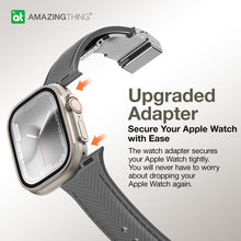 Заредете изображение във визуализатора на галерията – Amazing Thing Band Titan Swift Band TSW49GY for Apple Watch 49/45 grey

