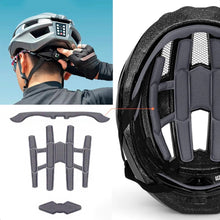 Заредете изображение във визуализатора на галерията – Rockbros ZK-013TI bicycle helmet - gray
