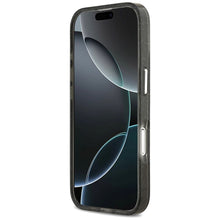 Заредете изображение във визуализатора на галерията – KARL LAGERFELD case for IPHONE 17 compatible with MagSafe KLHMP17SHGKCGKBK (IML Glitter k&amp;C Sketch Logo) black

