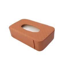 Заредете изображение във визуализатора на галерията – Tissue box with strap brown

