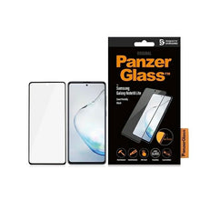 Заредете изображение във визуализатора на галерията – PanzerGlass E2E Super+ tempered glass for Samsung Galaxy Note 10 Lite - with black frame
