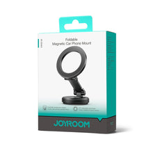 Заредете изображение във визуализатора на галерията – Joyroom JR-ZS403 foldable magnetic car phone holder on the dashboard - gray
