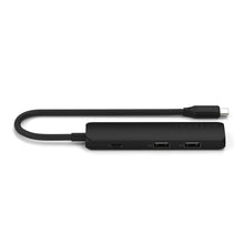 Заредете изображение във визуализатора на галерията – SATECHI adapter HUB 4in1 Type C ST-P4SK black
